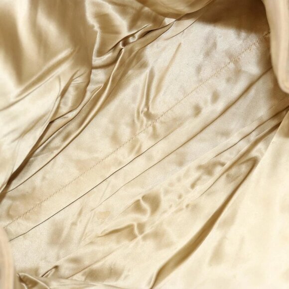 CHANEL Tote Bag Canvas Beige CC Auth 69969 - Picture 10 of 16